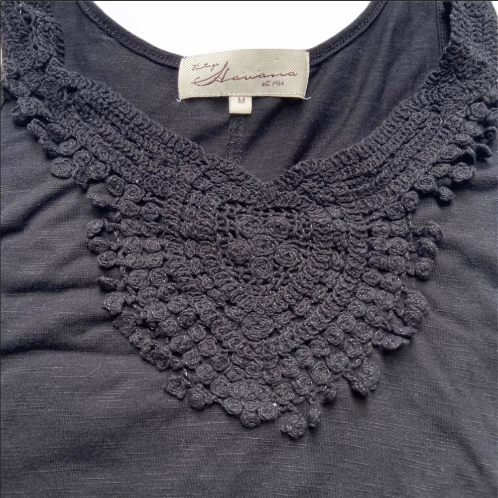 Vintage Havana Cropped Tank Medium - Picture 2 of 5